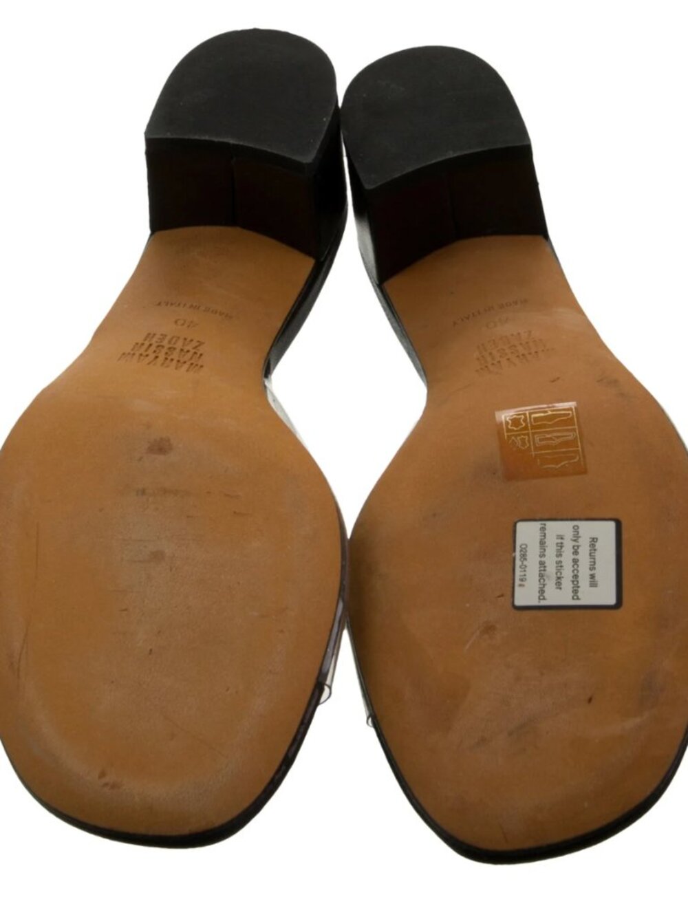 Maryam Nassir Zadeh PVC Heeled Sandals - Picture 4 of 4